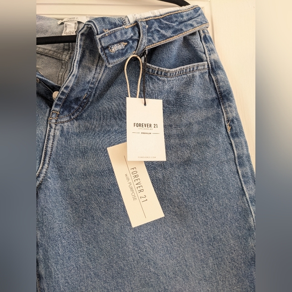 New Mom jeans mid rise Straight-Leg - Picture 11 of 12